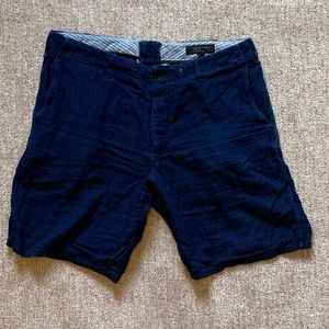 Rag and Bone blue shorts 36